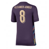 Fotbalové Dres Anglie Alexander-Arnold #8 Dámské Venkovní ME 2024 Krátký Rukáv